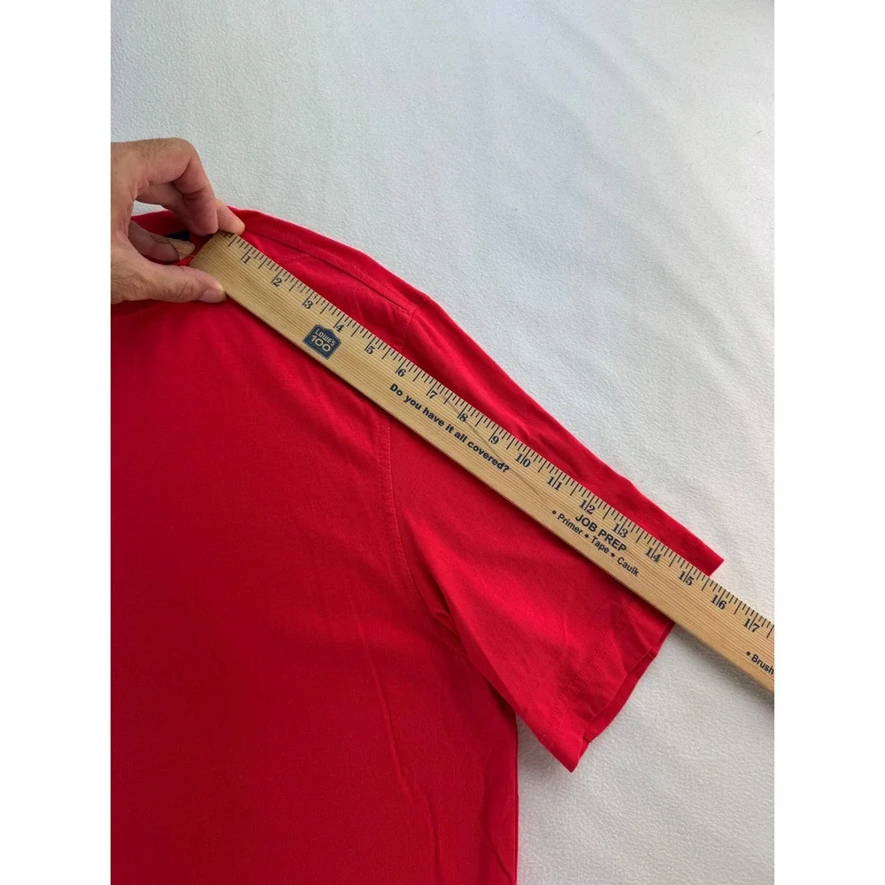 Tommy Bahama RELAX Men's Red Supima Cotton T Shirt Size M - Picture 8 of 14
